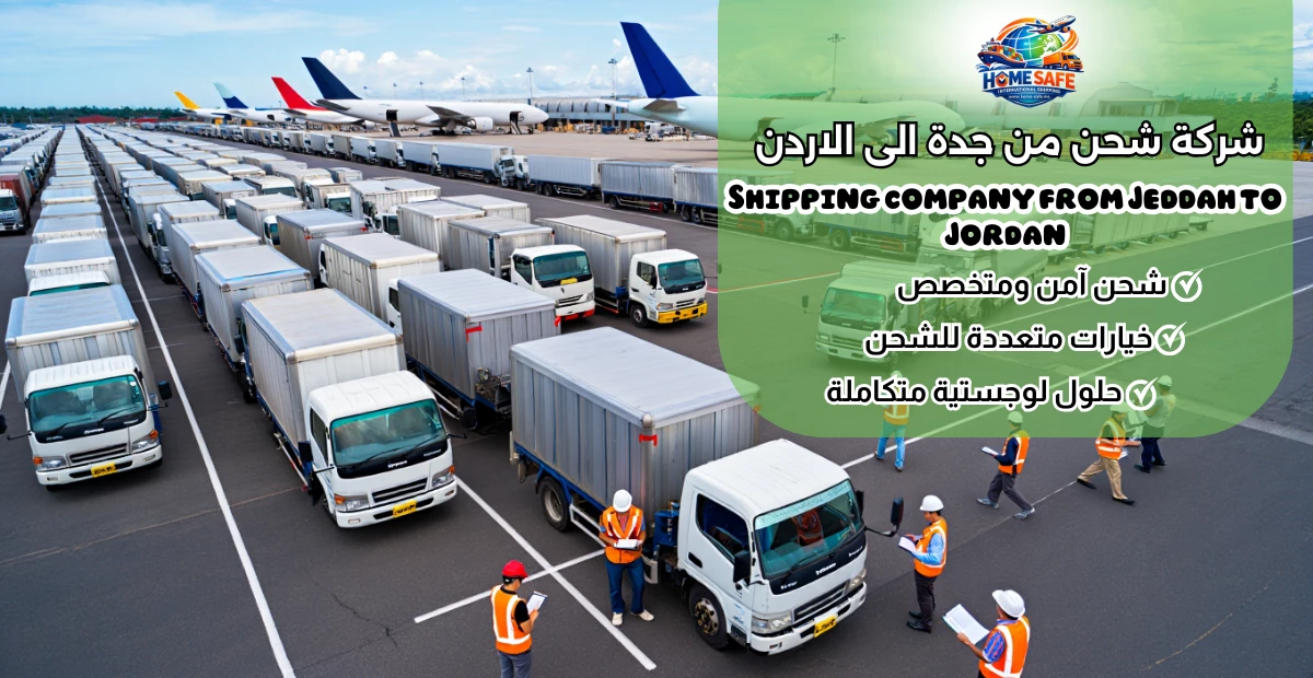 Shipping company from Jeddah to Jordan